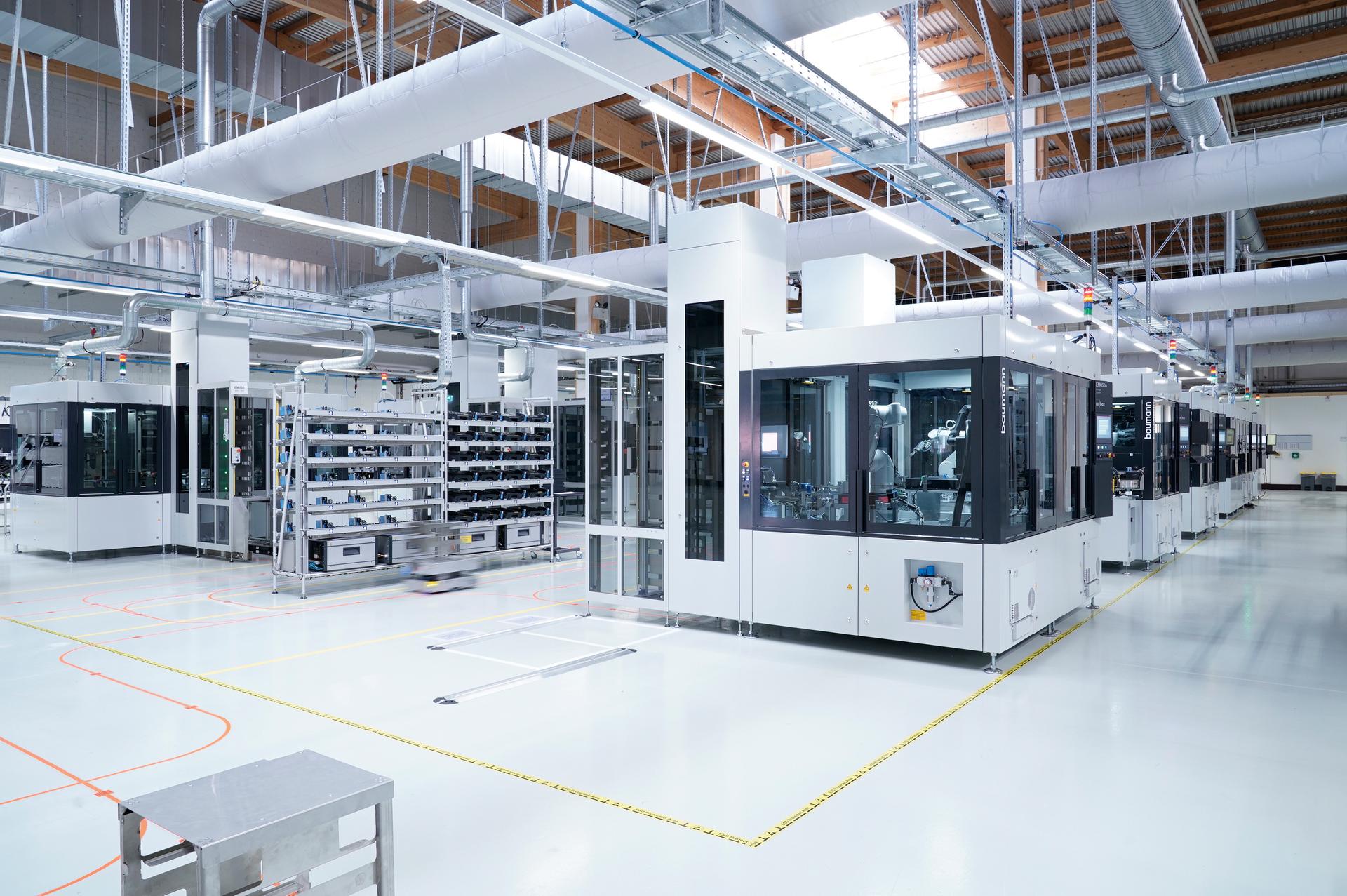 Roboter Arm Smart Button Factory